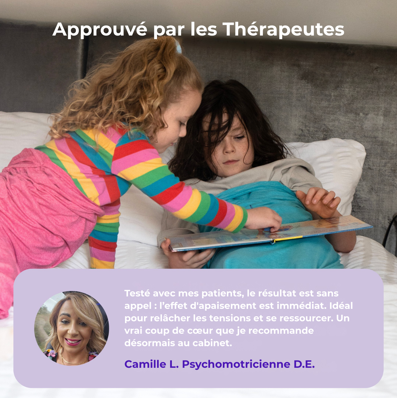 Ezenea Cocoon® - couverture de compression apaisante