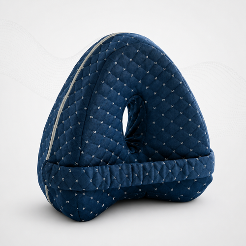 Ezenea® | Coussin d'Alignement Jambes & Hanches (Sommeil • Sciatique • Bas du dos)