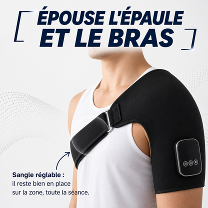 Ezenea® | Masseur d'Épaule Thermo-Massant 4-en-1 (Épaule • Bras)