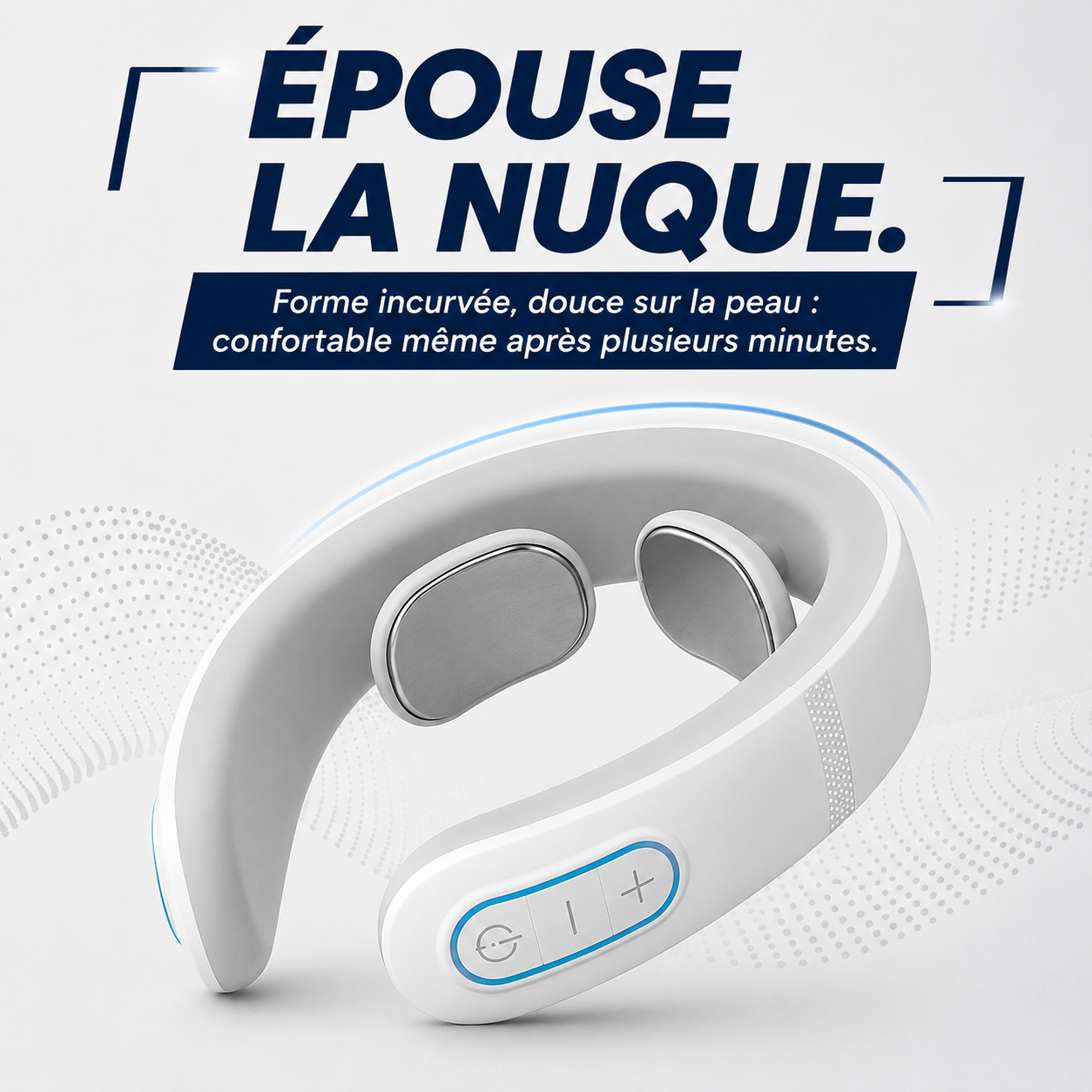 Ezenea® | Masseur Cervical EMS & Chaleur (Nuque • Cou)