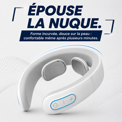 Ezenea® | Masseur Cervical EMS & Chaleur (Nuque • Cou)