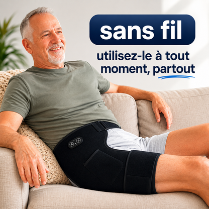 Ezenea® | Ceinture Thermo-Massante 4-en-1 (Hanche · Fessier · Bas du dos)