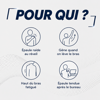 Ezenea® | Masseur d'Épaule Thermo-Massant 4-en-1 (Épaule • Bras)